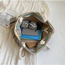 Kanvas Çanta, Kızlar Moda Büyük Kapasiteli Crossbody Çanta, Kadın Tote Çanta, Sınıf Commuting Kısa Vadeli Seyahat Için Uygun (Yurt Dışından)