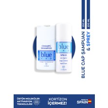 Blue Cap Şampuan 150 ml Sprey 100 ml Set Kepek Karşıtı Set - Kortizonsuz