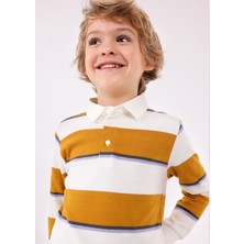 Mayoral Erkek Çocuk Uzun Kol Tişört-Kahverengi