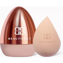 Beautifect Beautyblender Pod Gül Altın Tonlarında Hafif Ve Kompakt Kapsüllü