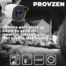 Provzen Rv Hilook Güvenlik Kamerası Seti 13 Kamera Geniş Açı