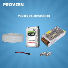 Provzen Rv Hilook Güvenlik Kamerası Seti 13 Kamera Geniş Açı