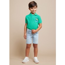 Mayoral Erkek Çocuk Kot Şort-Mavi