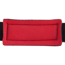 Tarmantu Halter Bar Bilekliği Ağırlık Kaldırma Bilek Kemeri Lifting Strap Bar Kaldırma Kayışı 2 Adet Siyah Kırmızı