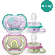 Philips Avent Ultra Air Emzik 0-6 Ay,  2'li Paket, Kız SCF085/59