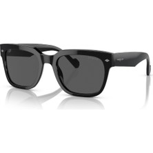 Vogue 5490S W44/87 54 Kadın Güneş Gözlüğü UV 400 Filtreli Siyah Kemik Çerçeve ile Unisex Kullanım