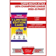 Mythos Cards / Topps UEFA Şampiyonlar Ligi 22/23 Sezonu Resmi Lisanslı Futbolcu Kartları - Match Attax / Multipaket