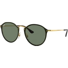 Ray-Ban Rb3574N-00171/59 Unisex Güneş Gözlüğü Altın Çerçeve ve Yeşil Cam ile Şık Tasarım