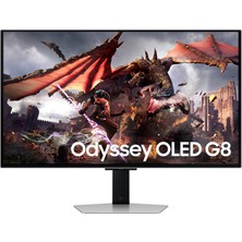 Samsung 31.6" Odyssey OLED G8 LS32DG802SUXUF 0.03 Ms 240 Hz (HDMI+DP) Pivot Gaming Monitör