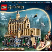 LEGO® Harry Potter Hogwarts Şatosu: Büyük Salon 76435 # 10 Yaş ve Üzeri Harry Potter Hayranları İçin Koleksiyonluk Yaratıcı Oyuncak Yapım Seti (1732 Parça)