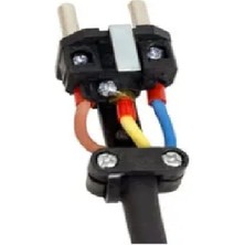 Uzatma Kablosu 3x2,5 M Kauçuk Başlıklı 25 mt 3'lü Grup Priz