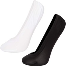 DeFacto Kadın Lazer Kesim 2'li Microfiber Babet Çorap B6059AXNS