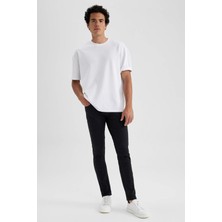 DeFacto Carlo Skinny Fit Ekstra Dar Kalıp Normal Bel Ekstra Dar Paça Jean Pantolon R8763AZ23SP