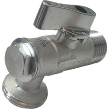 Kas Filtreli Mini Çamaşır ve Bulaşık Makine Musluğu 1/2" x 3/4"- Washing Machine Armature