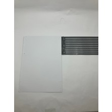 EYÇ Braılle 9 Kabartma Yazı Tableti Siyah