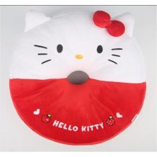Miniso Hello Kitty Lisanslı Elma Koleksiyonu Delikli Peluş Yastık