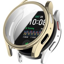 Microcase Samsung Watch 7 40MM Önü Kapalı Silikon Kılıf - AL3173