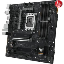 Asus Tuf Gaming B760M-BTF Wıfı D5 Intel B760 Soket 1700 Ddr5 7200(OC)MHZ Matx Gaming (Oyuncu) Anakart