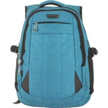 Relaxion 2227  Mavi Yarasa Sırt Çantası Su Geçirmez Özellikli Günlük Kullanım İçin 40cm x 15cm x 26cm