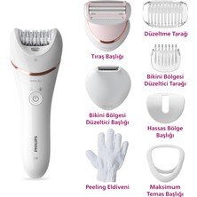 PHILIPS 8000 SERISI BRE720/05 ISLAK KURU EPILATOR