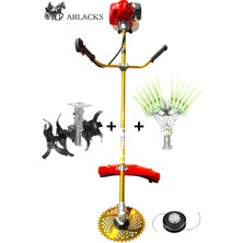 Ablacks Yan Tırpan + Tırnaklı Silkeleme + Akrep Çapa Aparatı