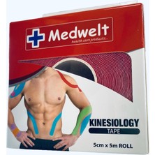 Medwelt Kinesiyoloji Bandı Kırmızı