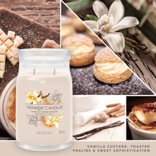 Yankee Candle Vanilla Creme Brûlée Signature Büyük Mum