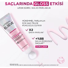 Elseve Glycolic Gloss Mükemmel Parlaklık Şampuan 200ML + Glycolic Gloss Pürüzsüzleştirici Saç Kremi 150ML