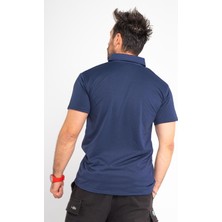Maxi-Dry Aşırı Terleme Önleyici Polo Yaka Erkek Tişört, Islaklık Sızdırmaz, Çift Katmanlı