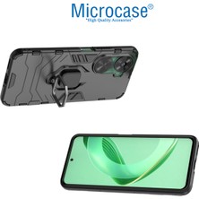 Microcase Huawei Nova 12 Se / Huawei Nova 11 Se 4g Batman Serisi Yüzük Standlı Armor Kılıf - Siyah AL3349