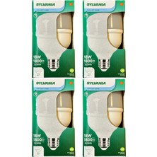 Sylvania 18W 6500K (Beyaz Işık) E27 Duylu Torch Ampul (4 Adet)