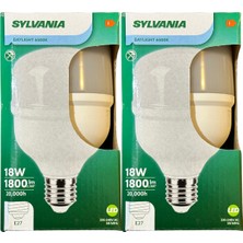 Sylvania 18W 6500K (Beyaz Işık) E27 Duylu Torch Ampul (2 Adet)