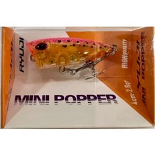 Ryuji Mini Popper 4cm 2.8gr Lrf Maket Yem