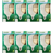 Sylvania 18W 6500K (Beyaz Işık) E27 Duylu Torch Ampul (8 Adet)