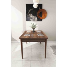 Renlife Mutfak Masası Ahşap Masa 70x110 (Ceviz)