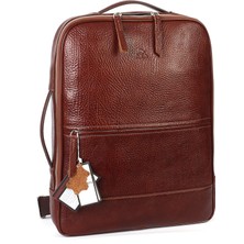 Aka Deri  Deri Taba Laptop Sırt Çantası 908