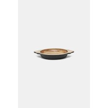 Sooboho & Soomood Ahşap Oval Kase Siyah