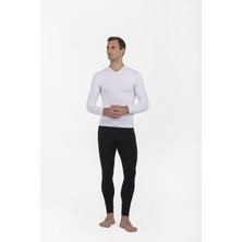 Oıl Company Termal Içlik Üst Uzunkol V Yaka Unisex Pp Seamless Iı. Seviye OCP006