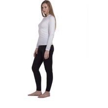 Oıl Company Termal Içlik Üst Uzunkol V Yaka Unisex Pp Seamless Iı. Seviye OCP006