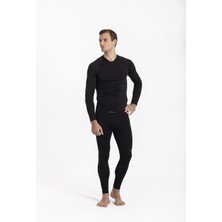 Oıl Company Termal Içlik Üst Uzunkol V Yaka Unisex Pp Seamless Iı. Seviye OCP006