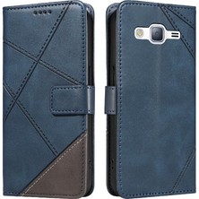 Mellow Shop Samsung Galaxy J3 2016 Deri Telefon Koruma Çantası ile Flip Case (Yurt Dışından)