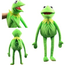 Suitable1 60 cm Kurbağa Kermit Komik Peluş Bebek El Kukla Küçük Kurbağa Hayvan Peluş Oyuncak (Yurt Dışından)