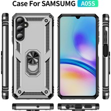 Seniee Samsung Galaxy A05S Kılıf, [askeri Sınıf] 16FT. Düşme Testli Darbeye Dayanıklı Telefon Kılıfı Manyetik Ayaklı (Yurt Dışından)