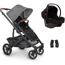 Uppa Baby Uppababy Cruz V2 Cosmo Travel Sistem Bebek Arabası Greyson - Black