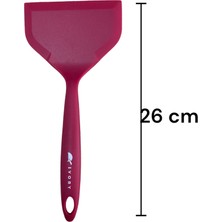 Isıya Dayanıklı Geniş Ağız Spatula 26 cm