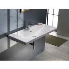 Turkuaz Elite Etajerli Lavabo 120 x 45 cm