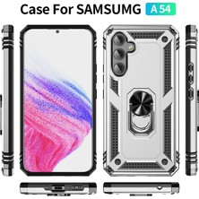 Seniee Samsung Galaxy A54 Kılıf, [askeri Sınıf] 16FT. Düşme Testli Darbeye Dayanıklı Telefon Kılıfı Manyetik Ayaklı (Yurt Dışından)