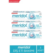 Meridol Hassas Diş Eti Bakımı Diş Macunu 75 ml - New Formula 3 Adet