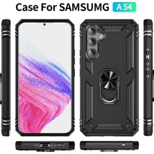 Seniee Samsung Galaxy A54 Kılıf, [askeri Sınıf] 16FT. Düşme Testli Darbeye Dayanıklı Telefon Kılıfı Manyetik Ayaklı (Yurt Dışından)