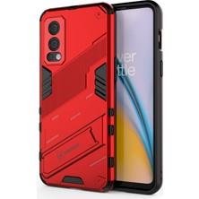 Seniee Oneplus Nord 2 5g Kickstand'li Kılıf, 10FT Askeri Düşme Koruyucu Darbeye Dayanıklı Ince Sert Kılıf (Yurt Dışından)